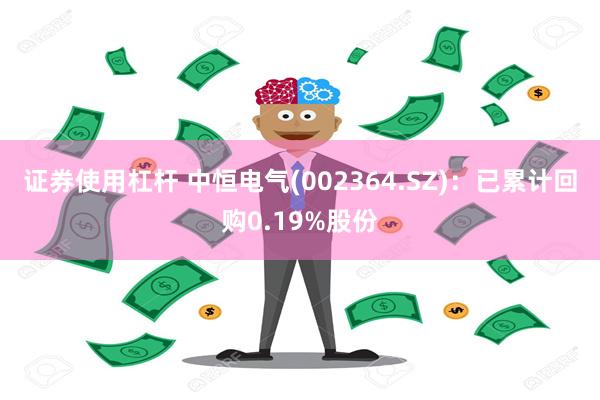 证券使用杠杆 中恒电气(002364.SZ)：已累计回购0.19%股份