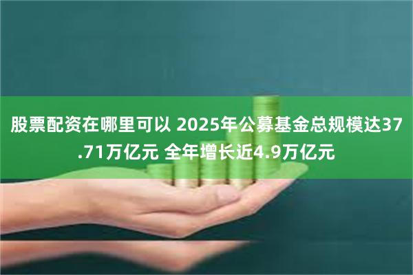 股票配资在哪里可以 2025年公募基金总规模达37.71万亿元 全年增长近4.9万亿元