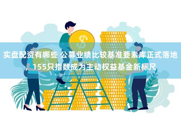 实盘配资有哪些 公募业绩比较基准要素库正式落地，155只指数成为主动权益基金新标尺